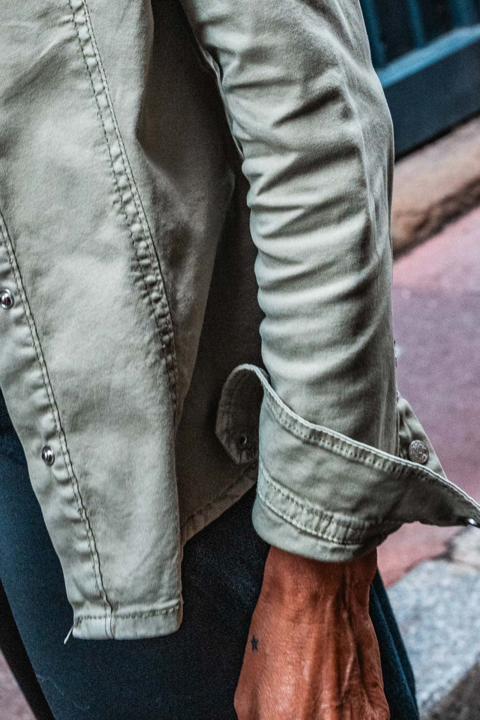 Chemise Grungemama new Good kaki