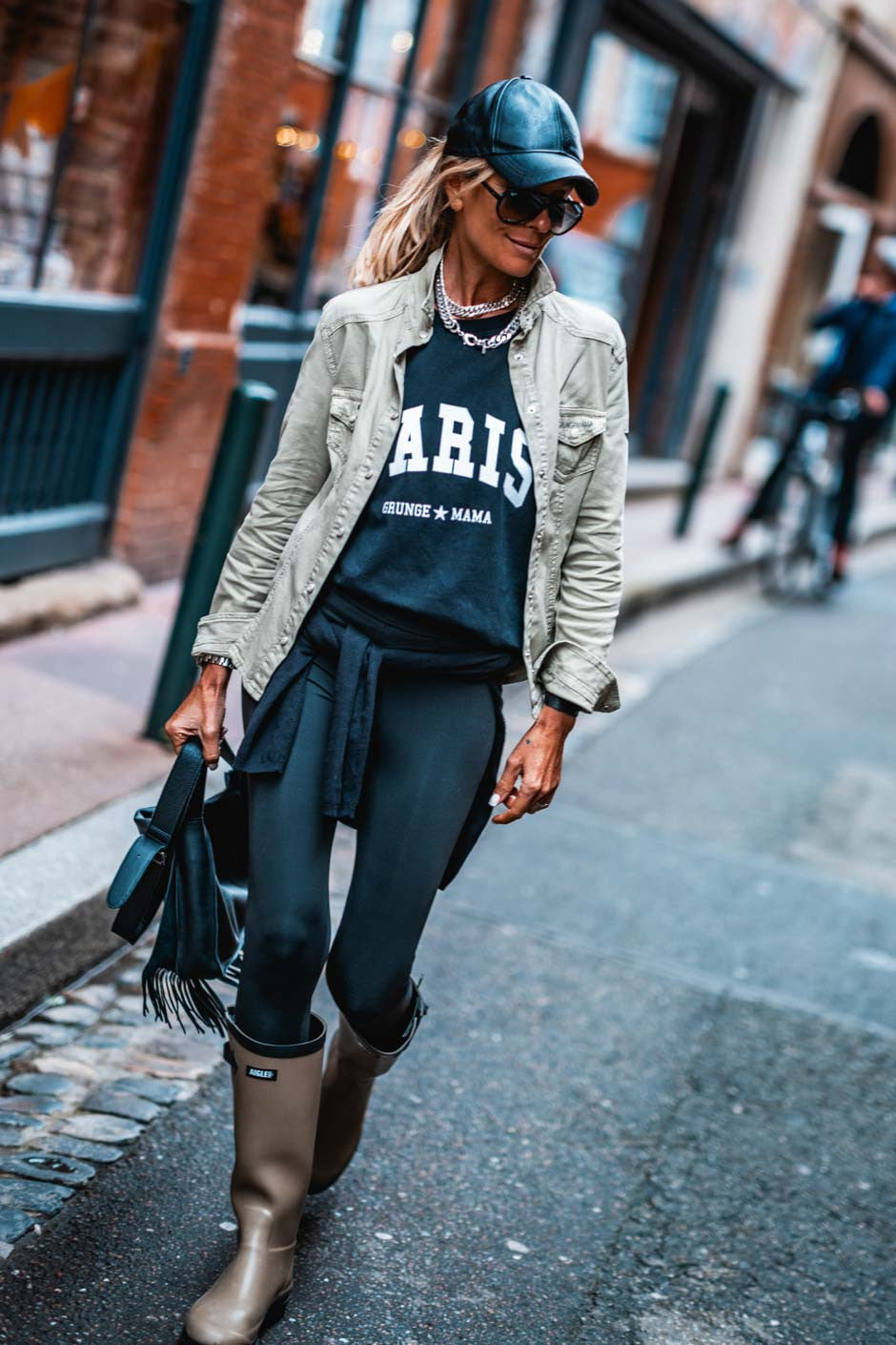 Chemise Grungemama new Good kaki