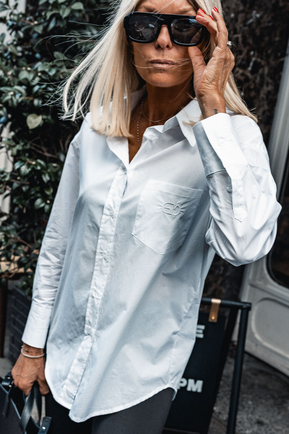 Chemise Grungemama New Sunny blanc