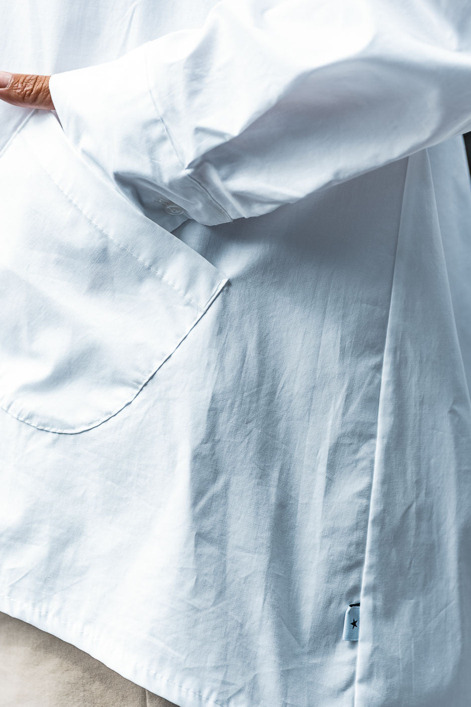 Chemise Grungemama Rory blanc