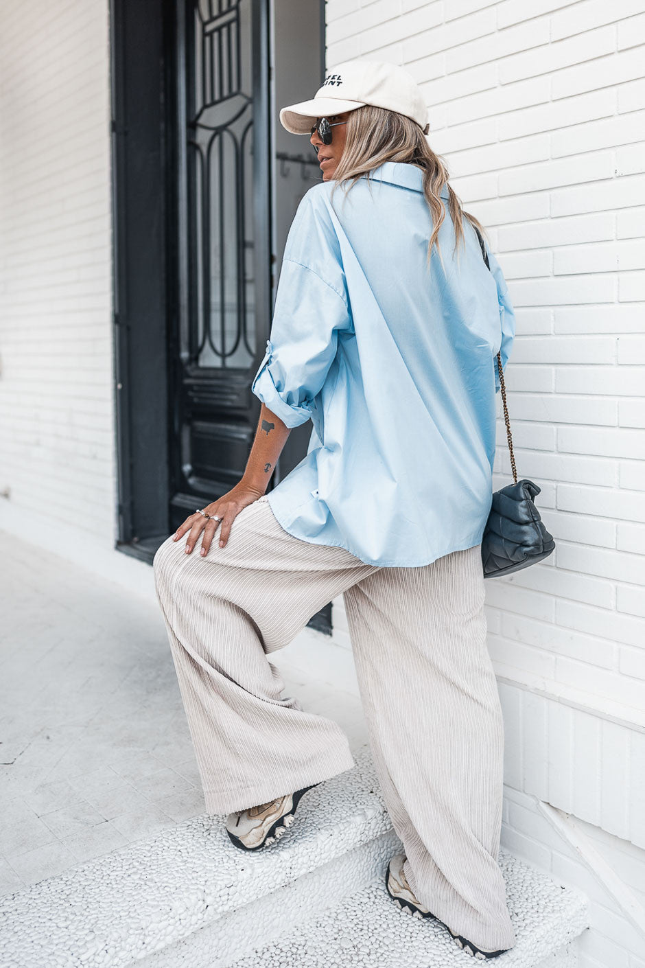 Chemise Grungemama Rory bleu