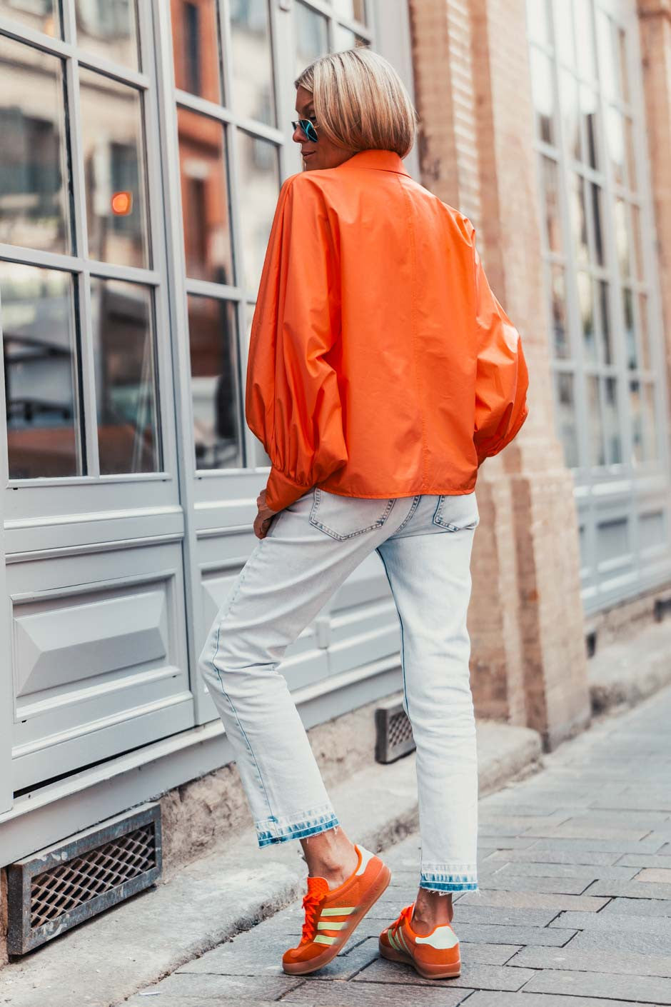 Chemise Grungemama Spazi orange