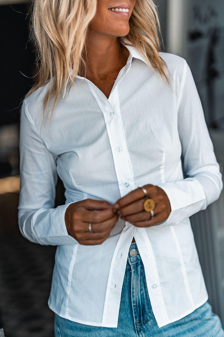 Chemise Grungemama Tessa blanc