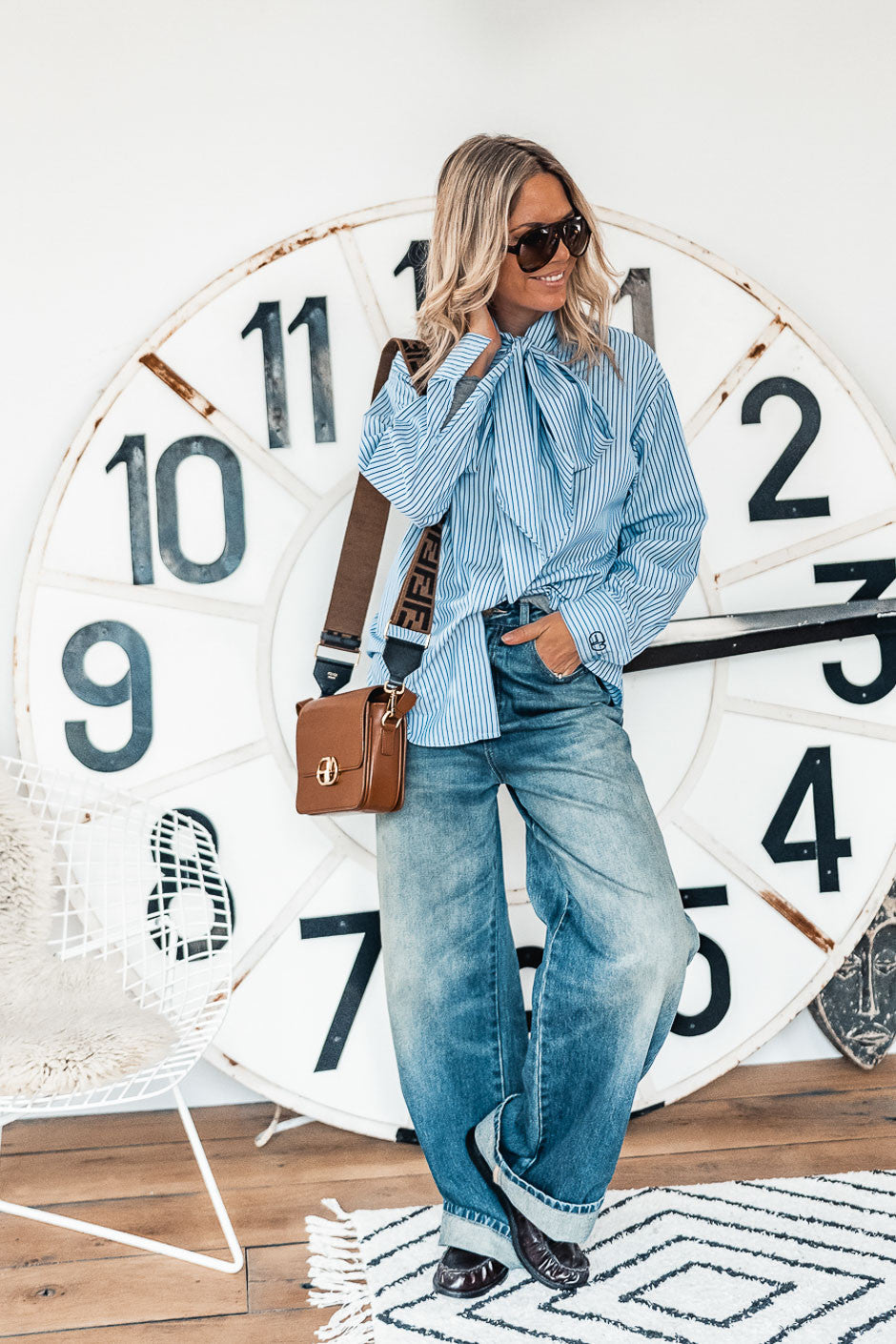 Chemise Grungemama Tessy bleu