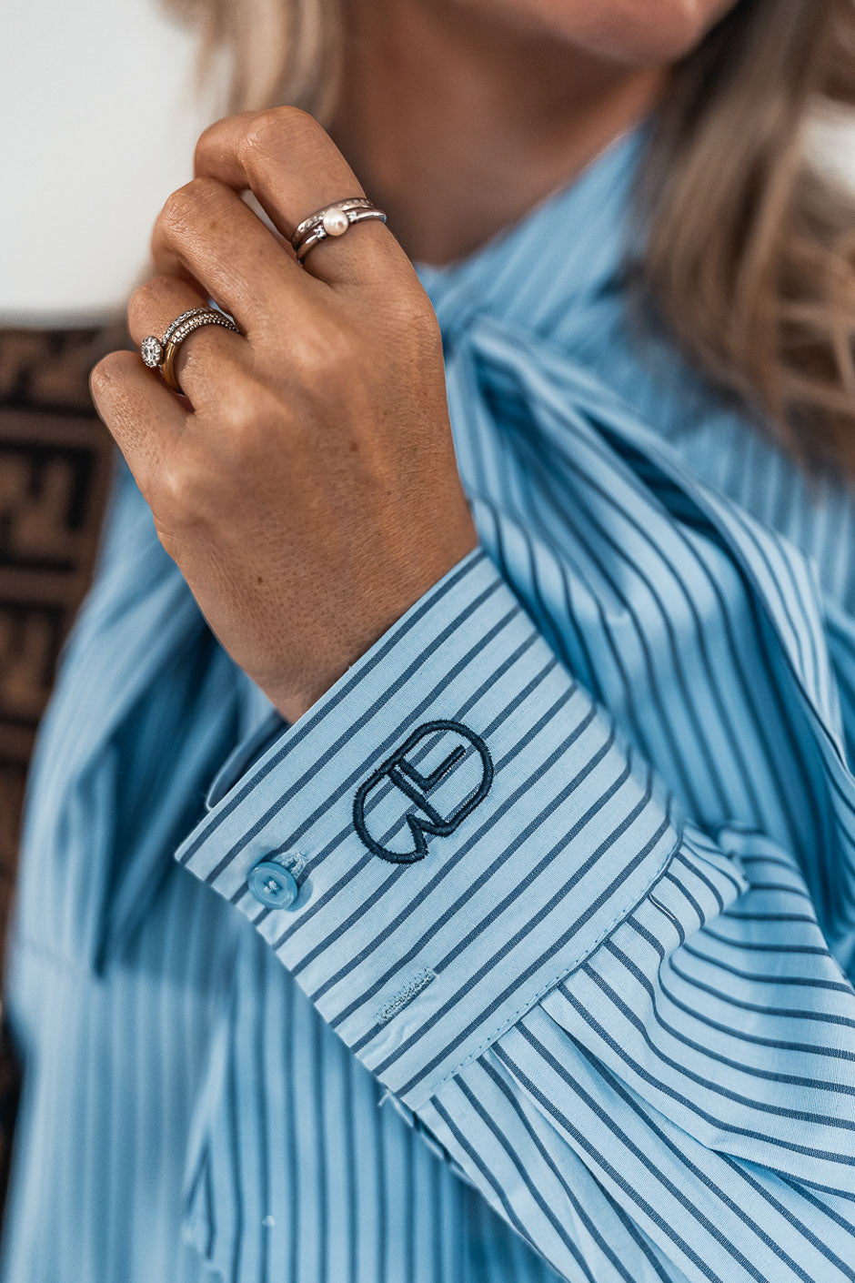 Chemise Grungemama Tessy bleu