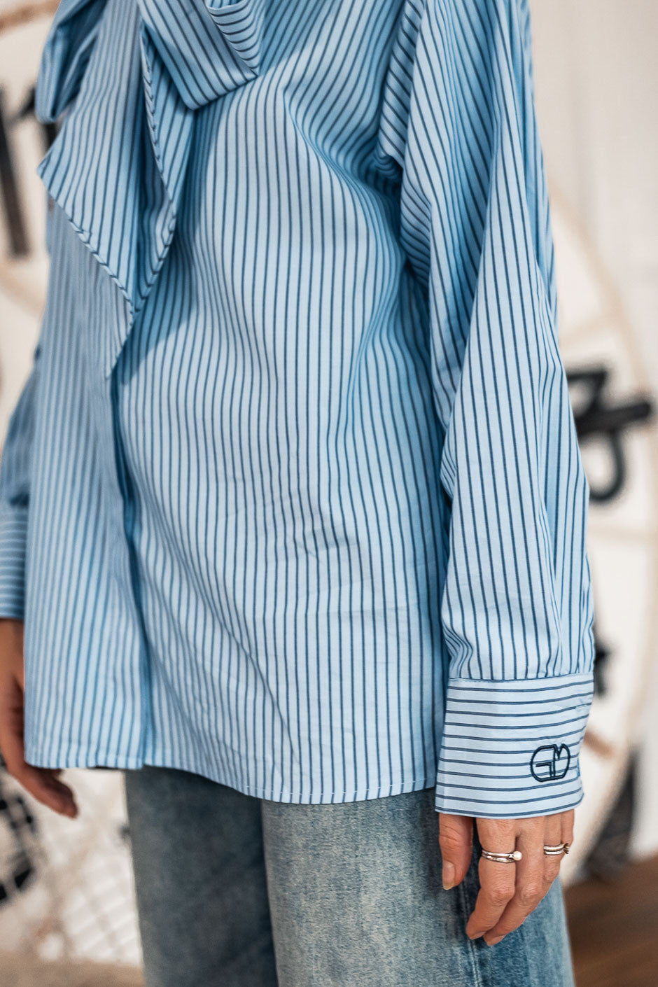 Chemise Grungemama Tessy bleu