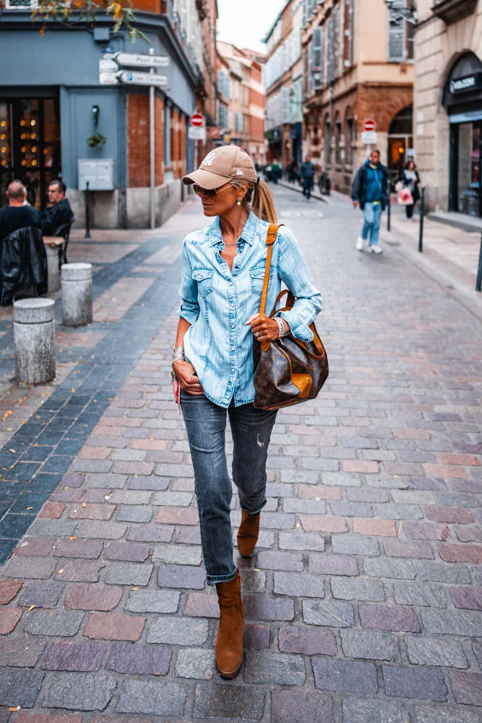 Chemise Grungemama Tylan bleu