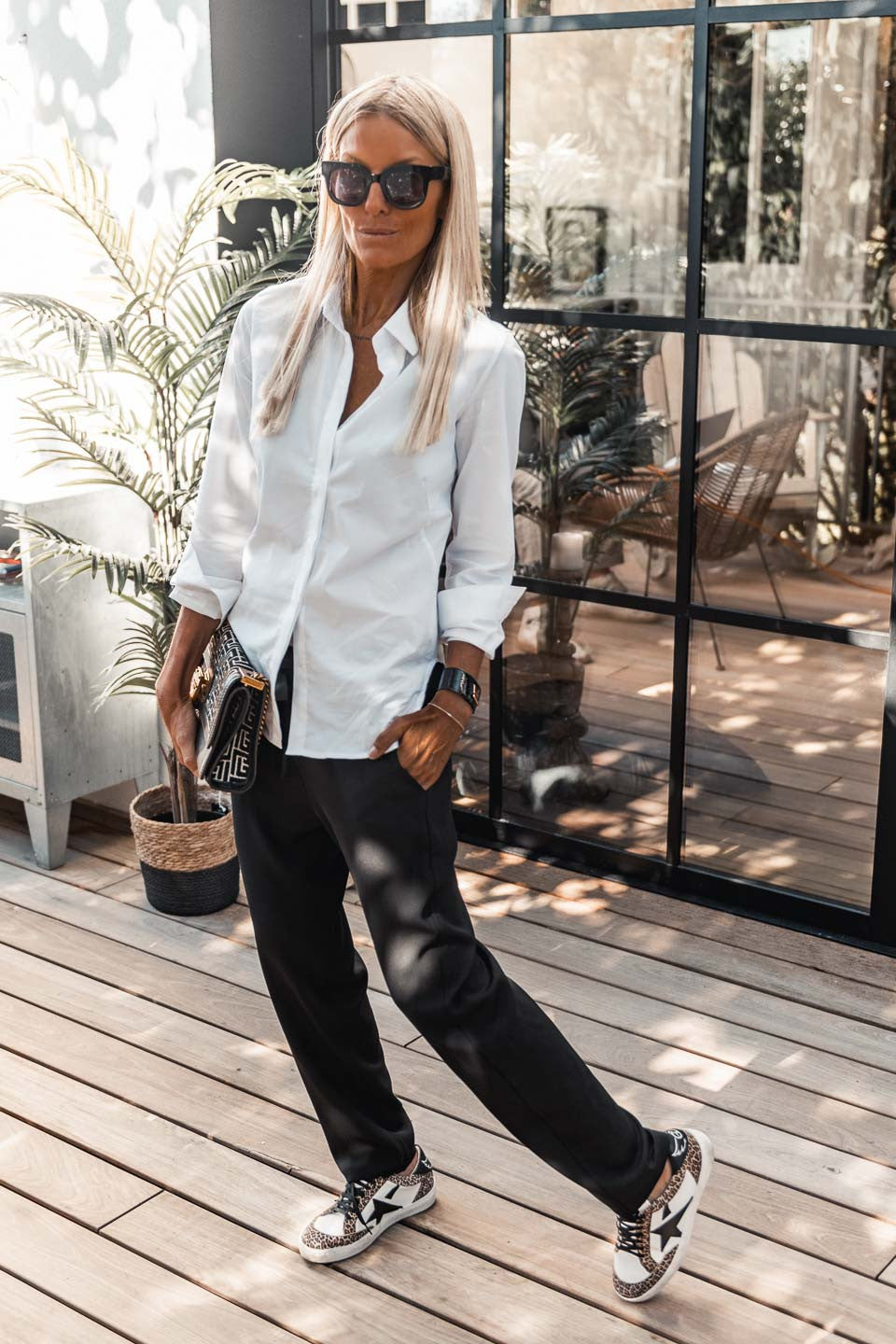 chemise grungemama wilson blanc