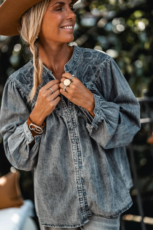 Chemise Nellie anthracite