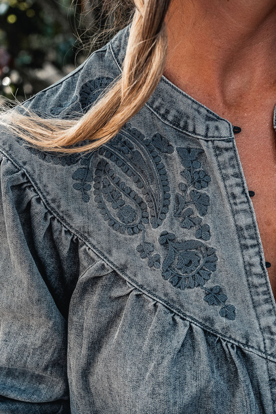 Chemise Nellie anthracite