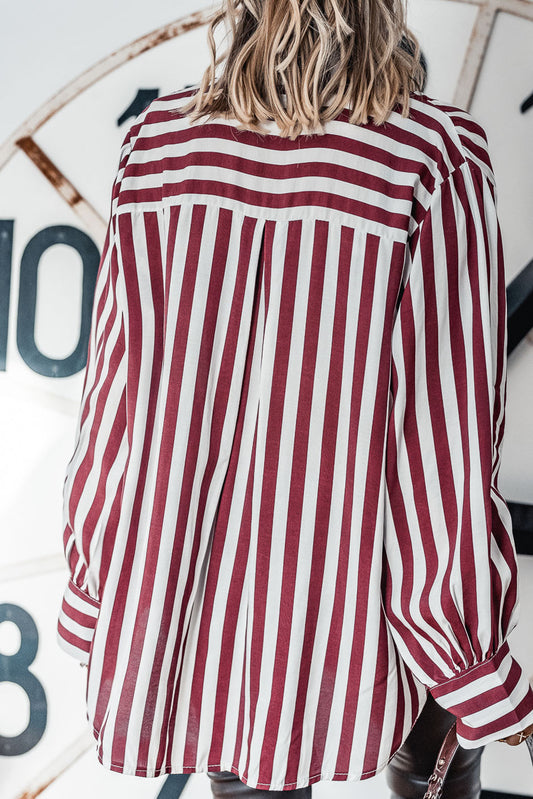 Chemise Vera bordeaux