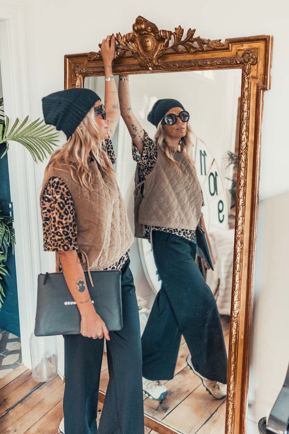 Pochette Grungemama Small Worky noir