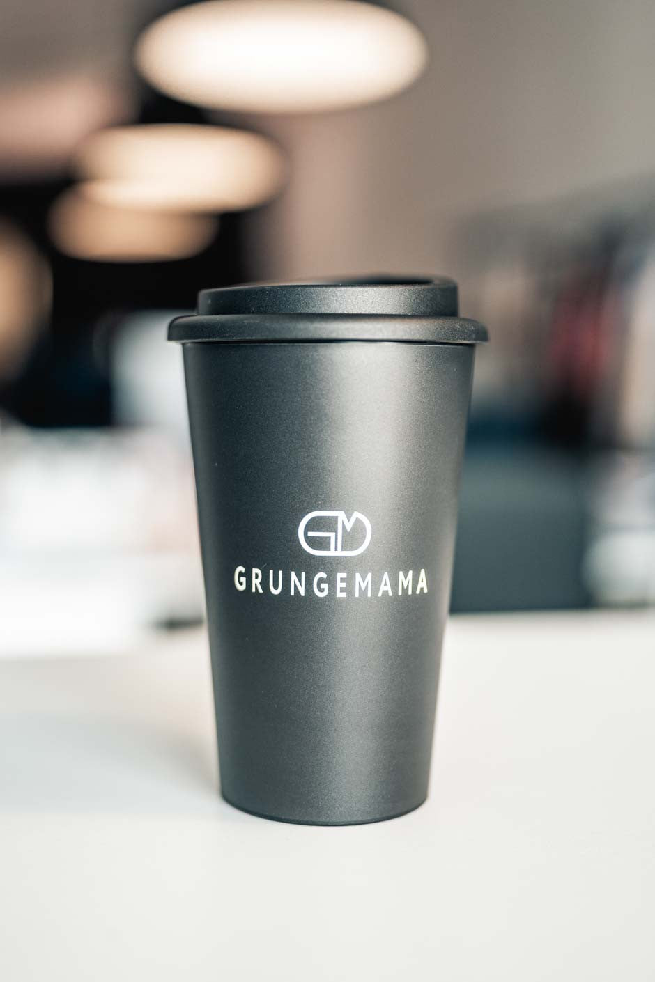 Coffee Mug Grungemama noir