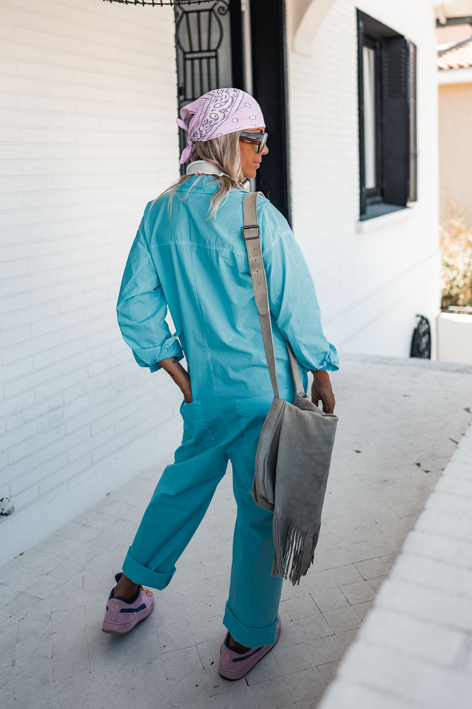 Combinaison Banditas Marline turquoise