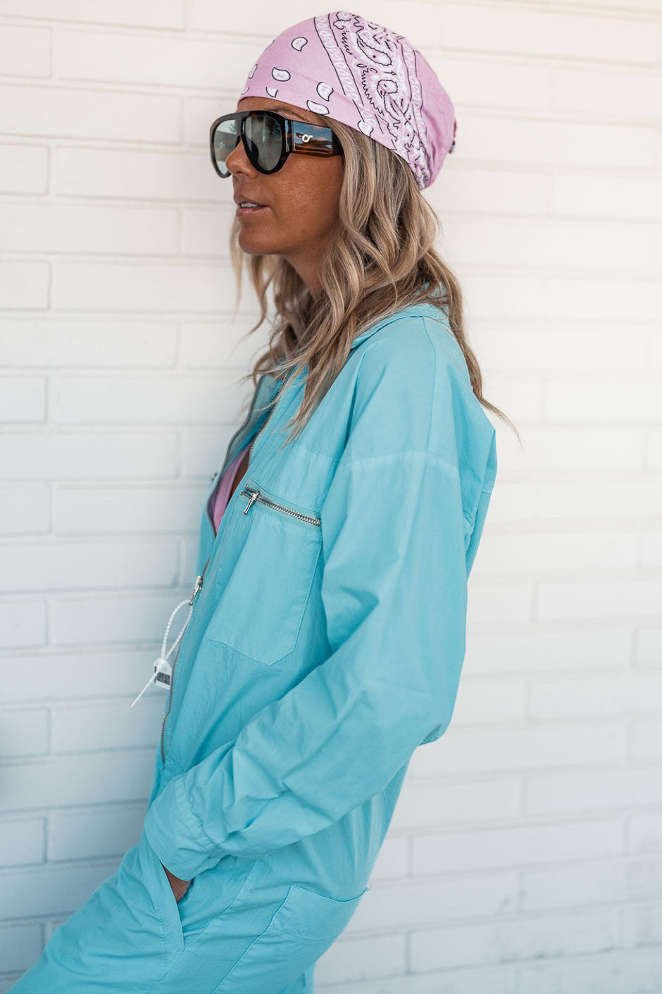 Combinaison Banditas Marline turquoise