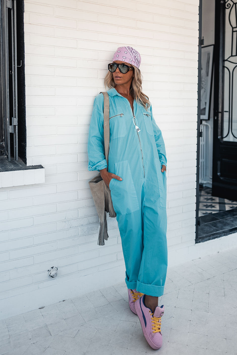 Combinaison Banditas Marline turquoise