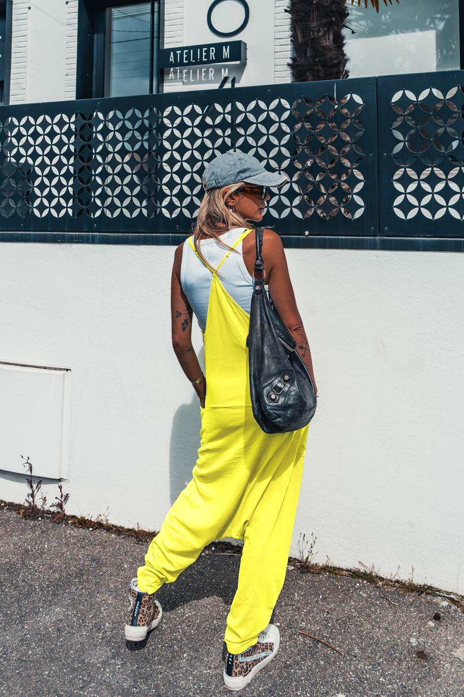 Combinaison Sola jaune fluo