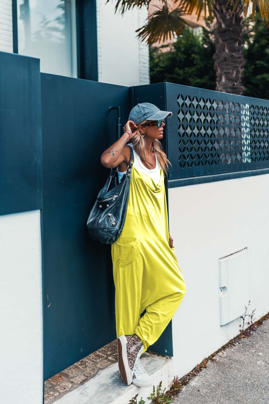 Combinaison Sola jaune fluo