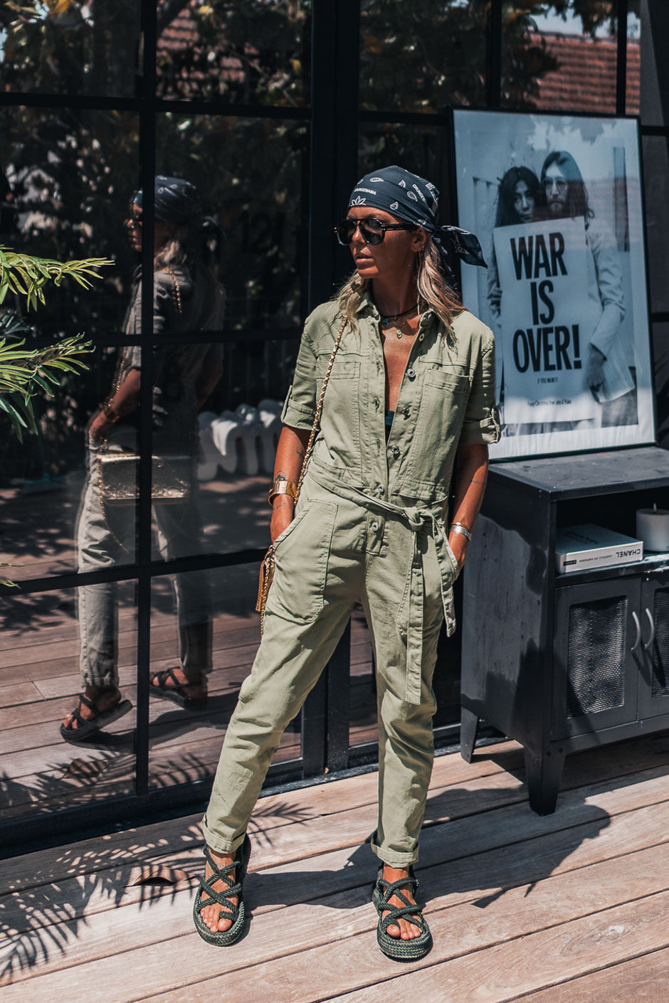 Combinaison Carmella kaki