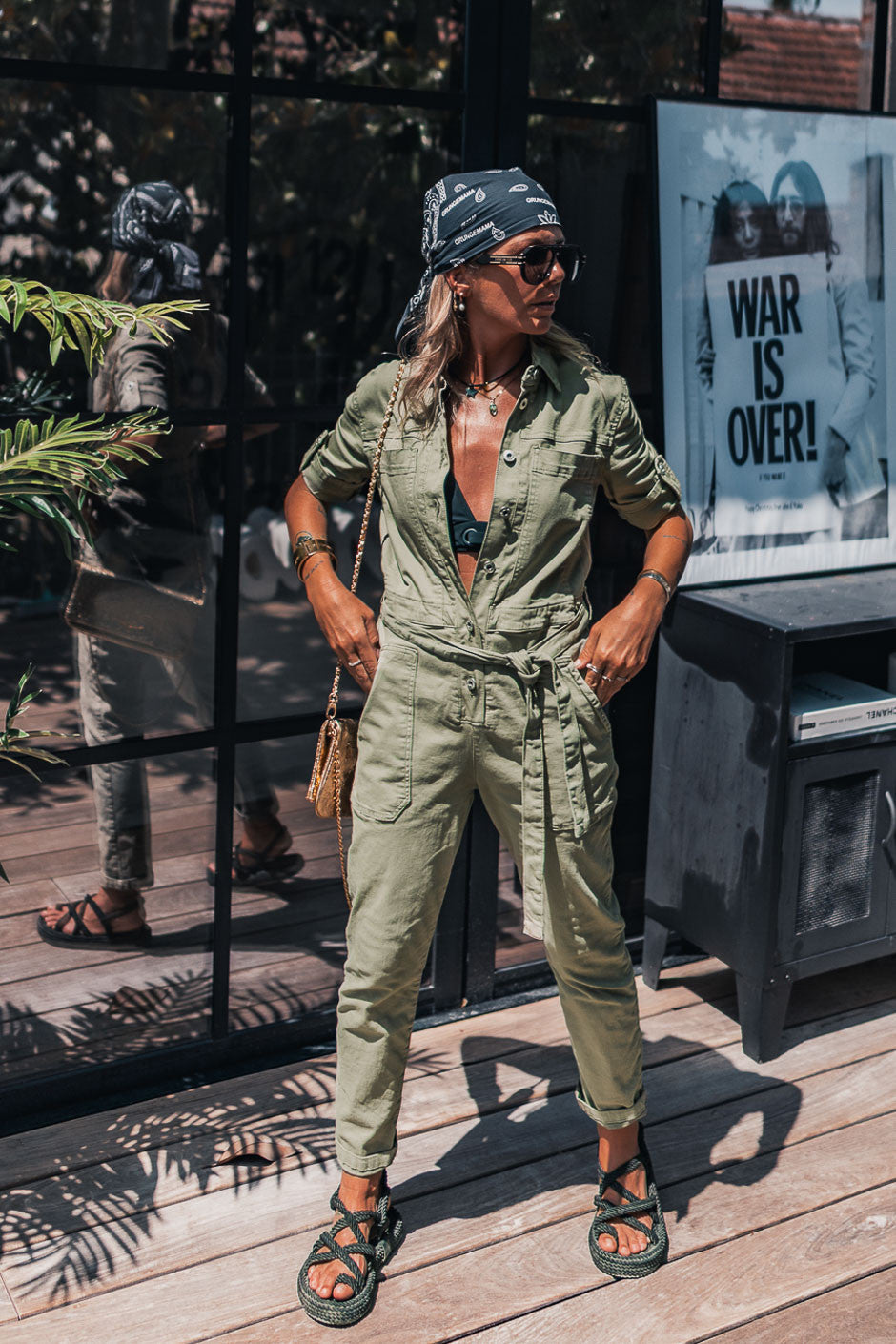 Combinaison Carmella kaki