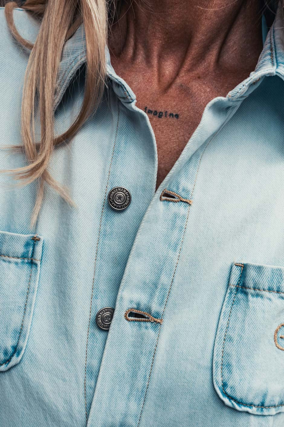 Combinaison Grungemama Pauline bleach