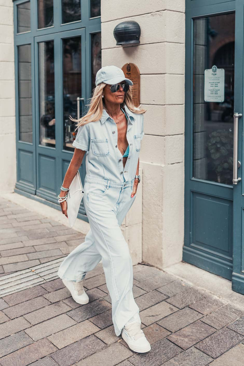 Combinaison Grungemama Pauline bleach