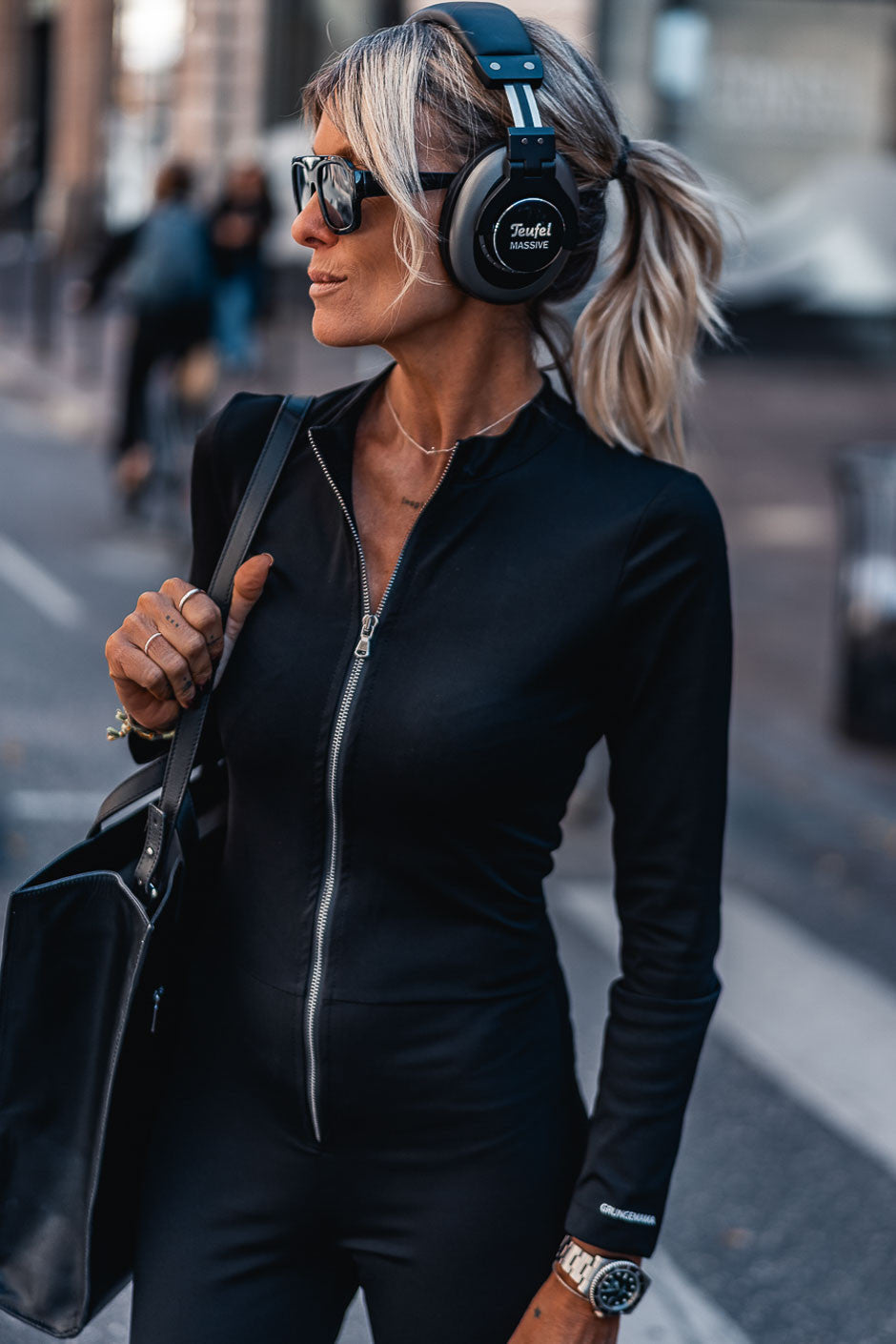 Combinaison Grungemama Tonila noir