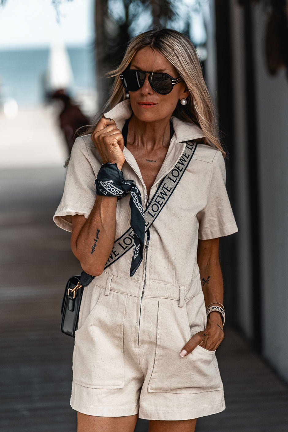 Combishort Charlie beige