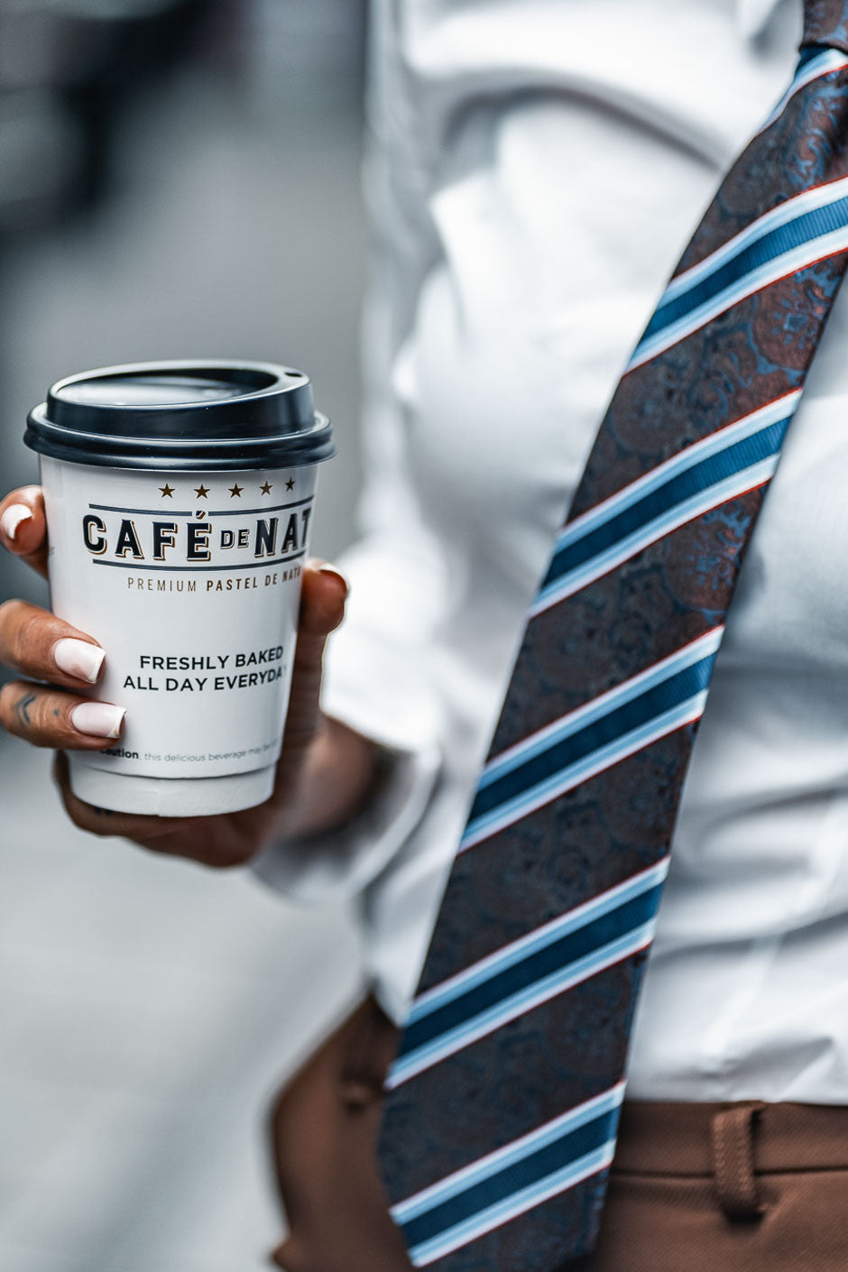 Cravate Grungemama Club bleu