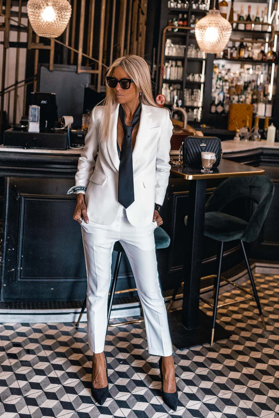 Cravate Grungemama Harvey noir