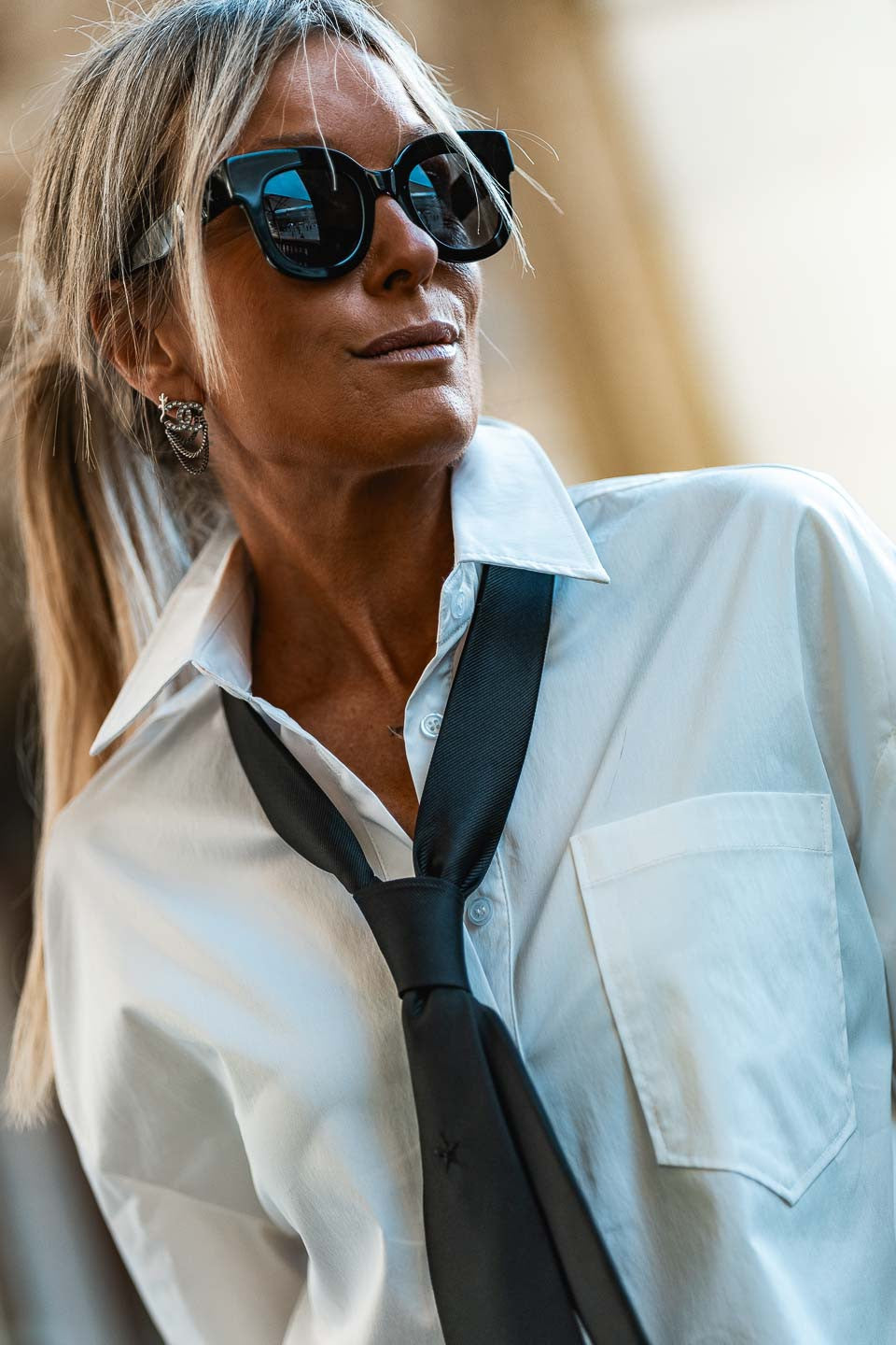 Cravate Grungemama Harvey noir