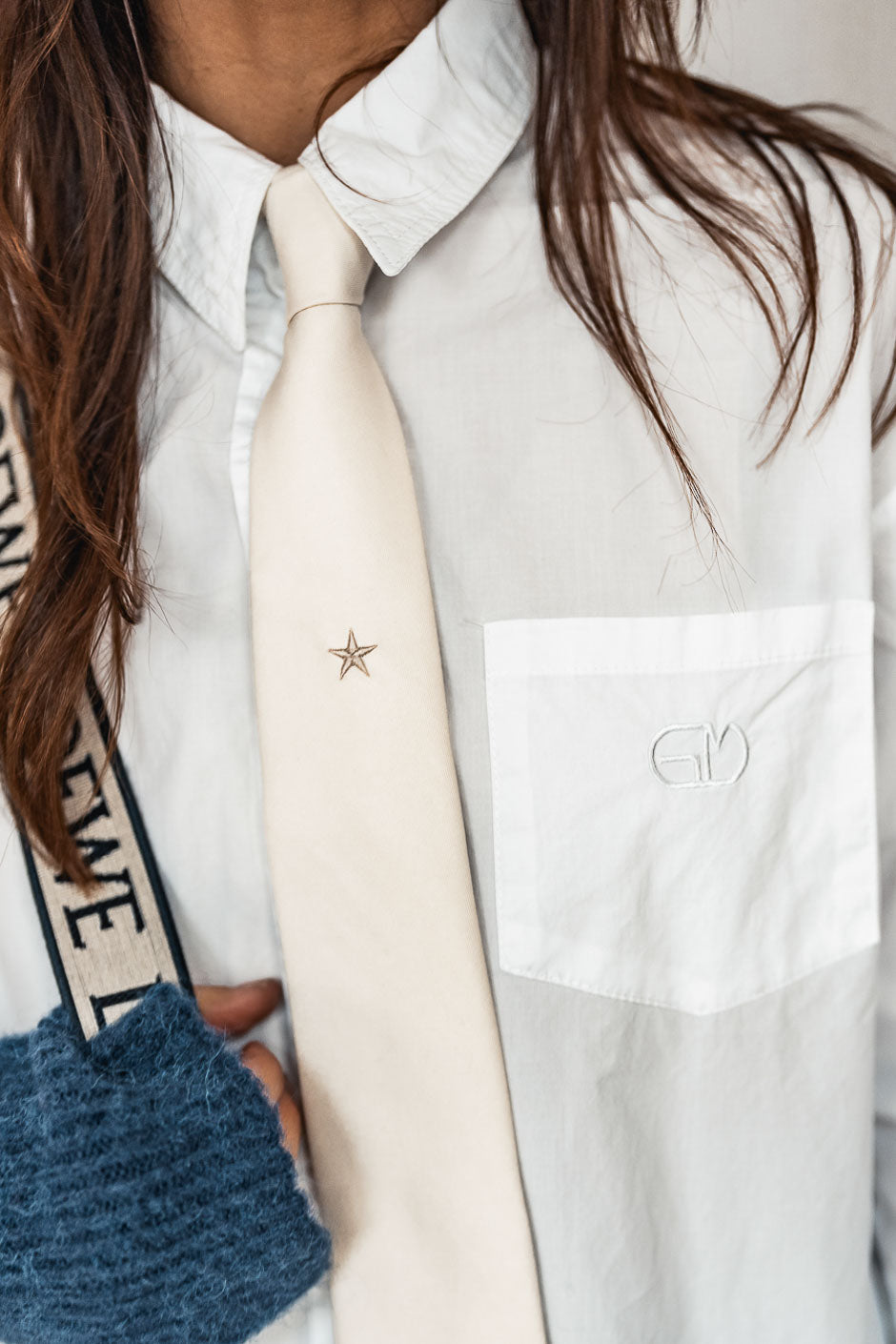 GRUNGEMAMA HARVEY BEIGE TIE