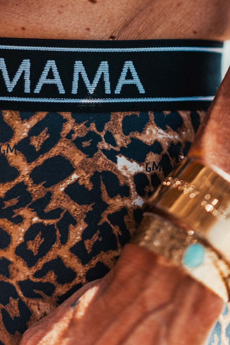 Cycliste Grungemama Jody leopard