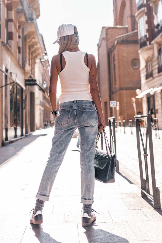 Debardeur Grungemama Boy blanc