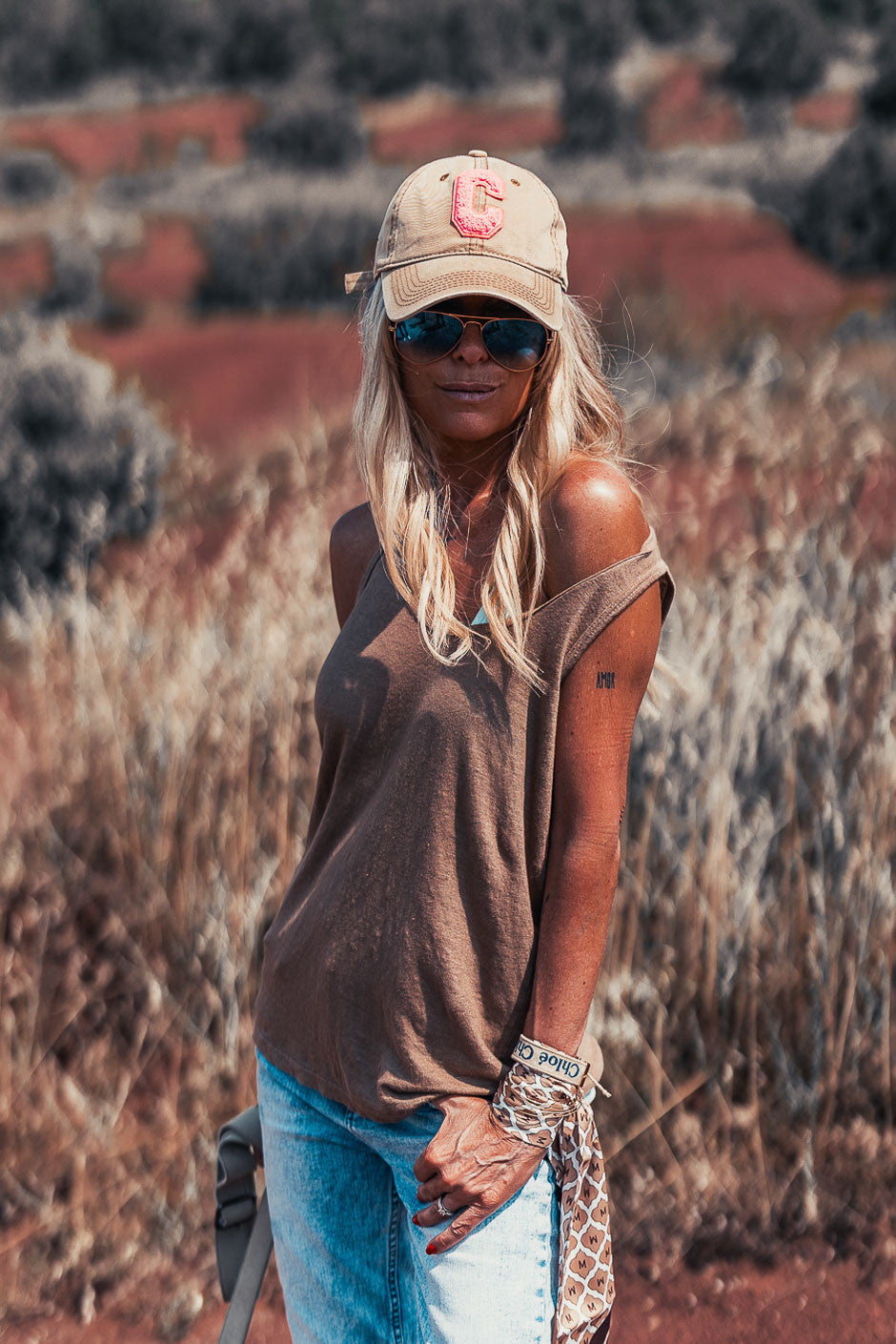 Debardeur Grungemama Debby lin brown