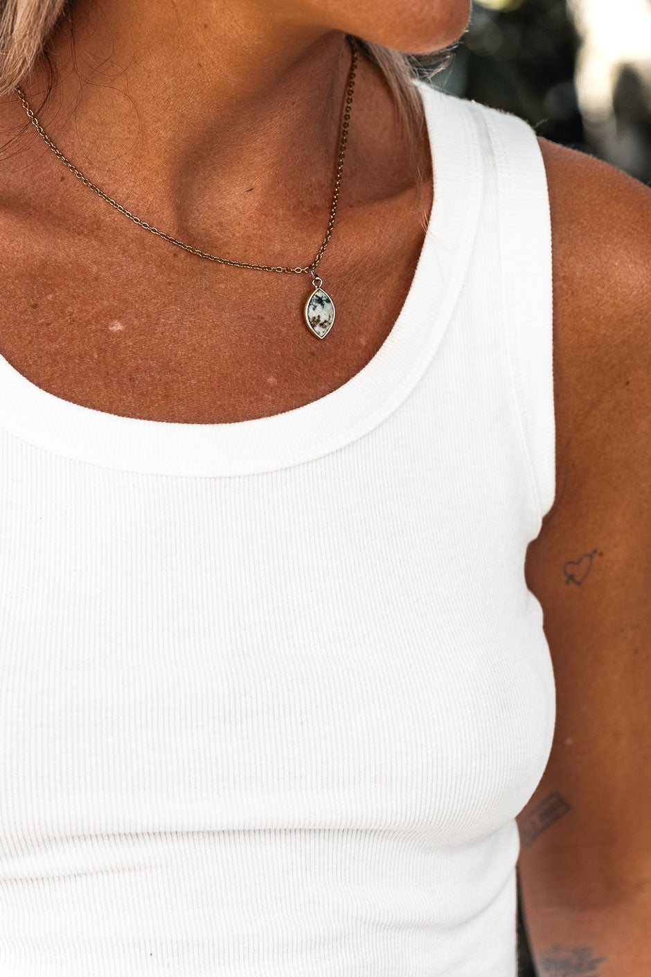 Debardeur Grungemama Mitch blanc