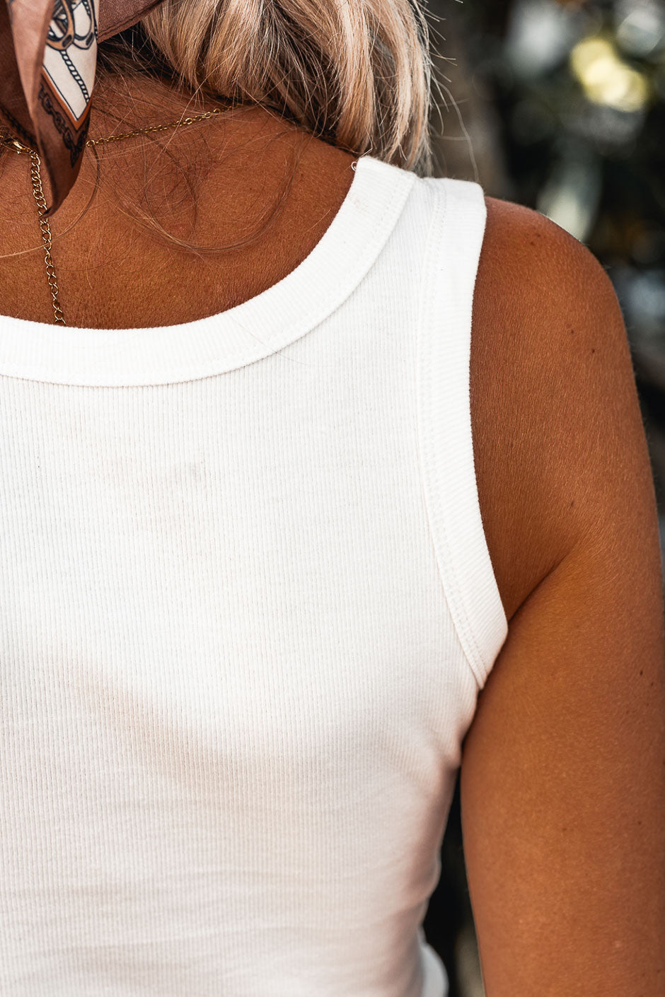 Debardeur Grungemama Mitch blanc