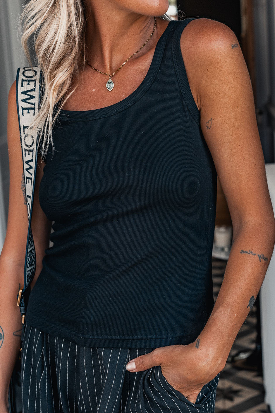 Debardeur Grungemama Mitch noir