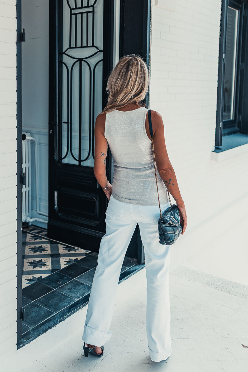 Debardeur Grungemama Ylenia beige