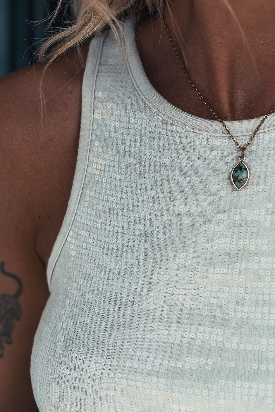 Debardeur Grungemama Ylenia beige