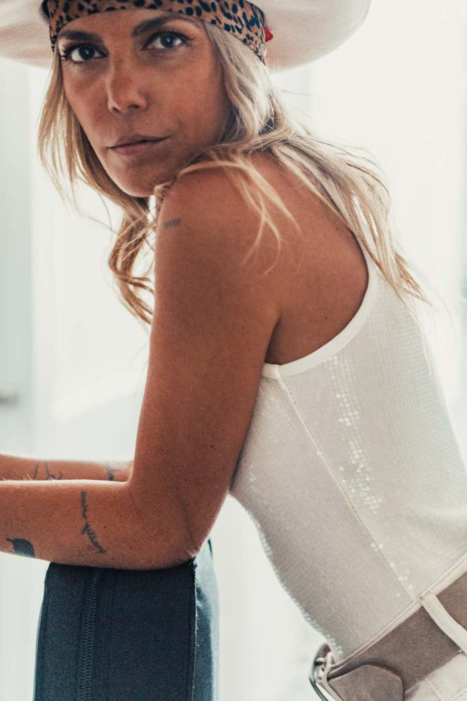 Debardeur Grungemama Ylenia ecru