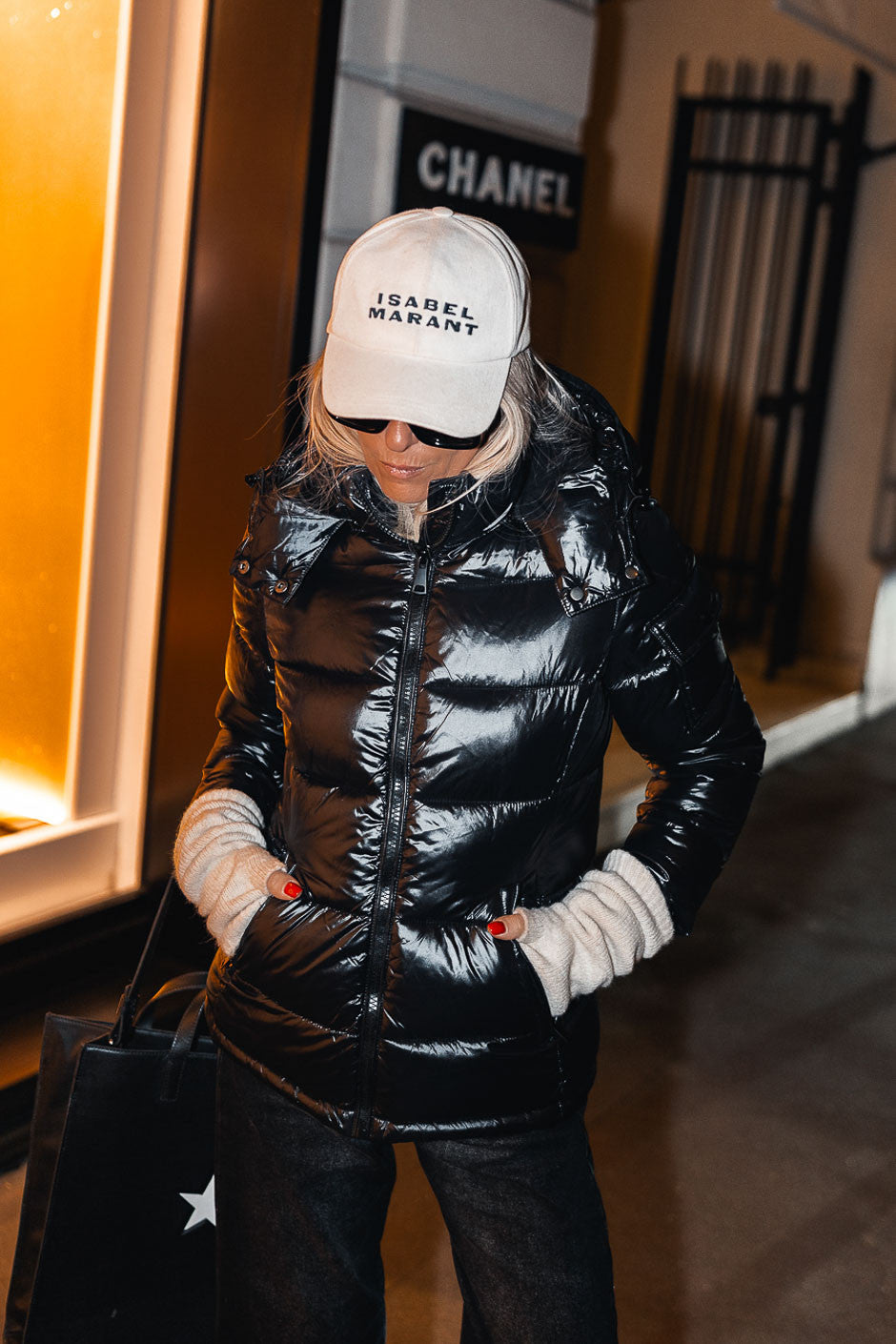 Avery black down jacket – Grungemama