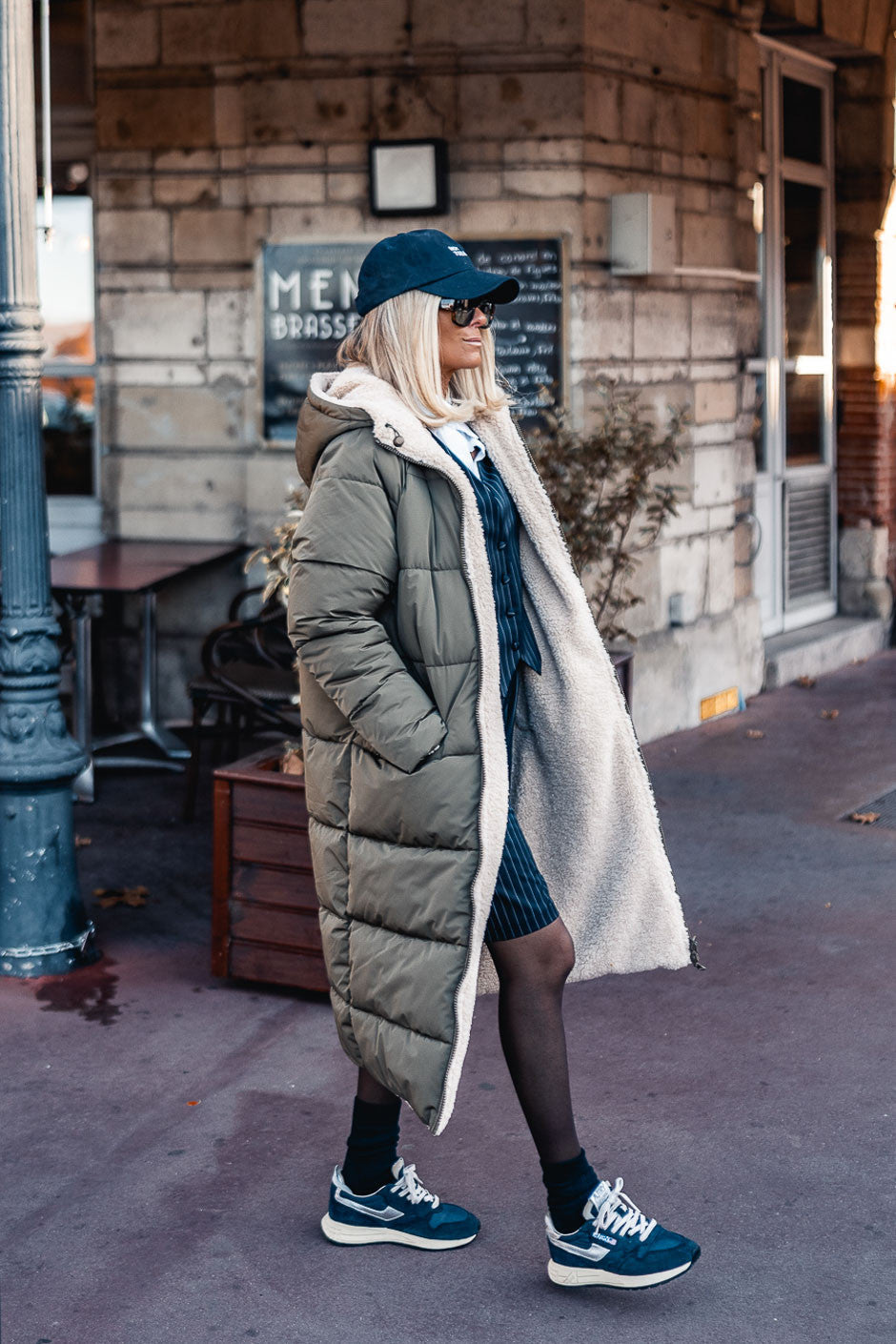 Doudoune Grungemama Domy kaki