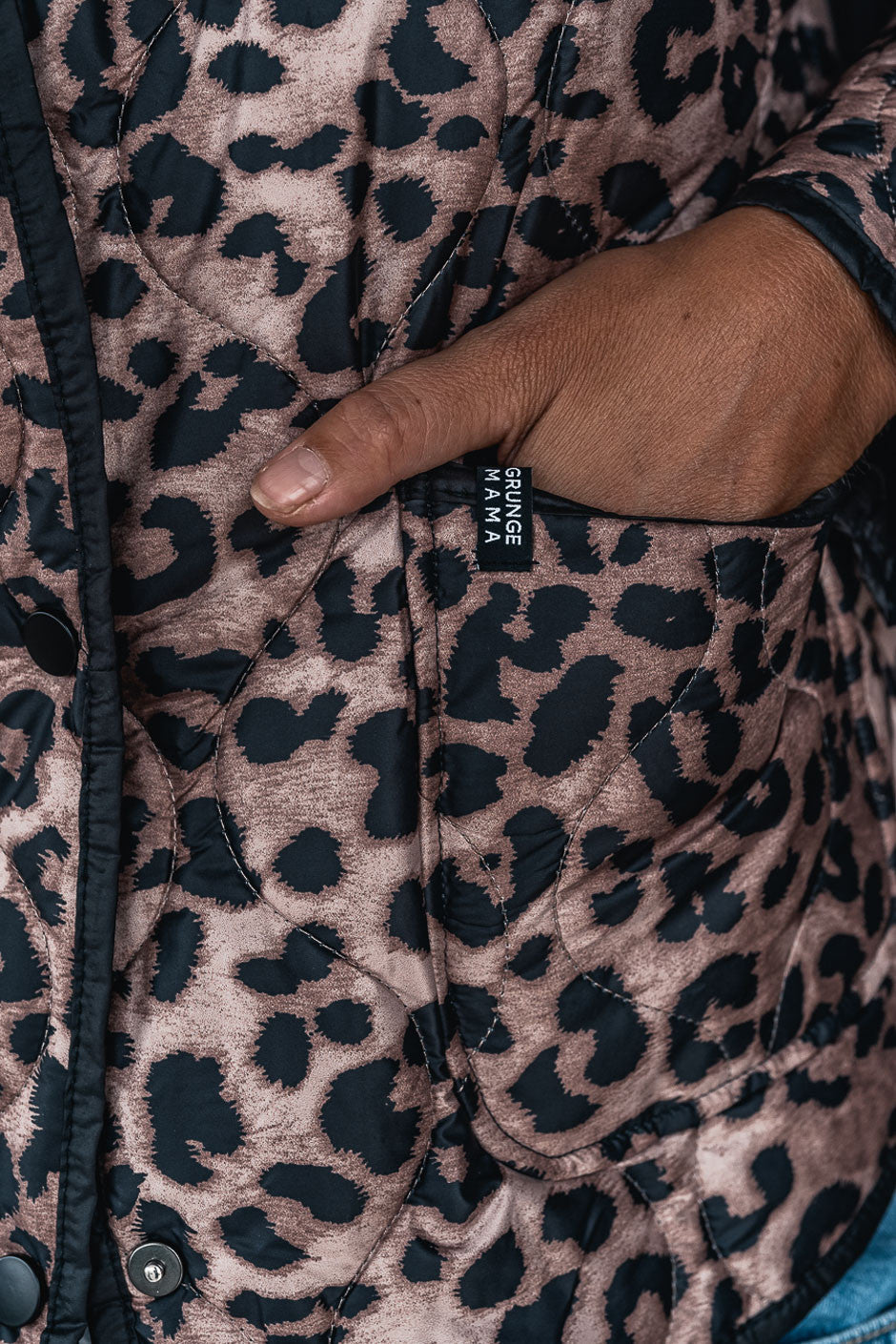 Doudoune Grungemama Indira leo