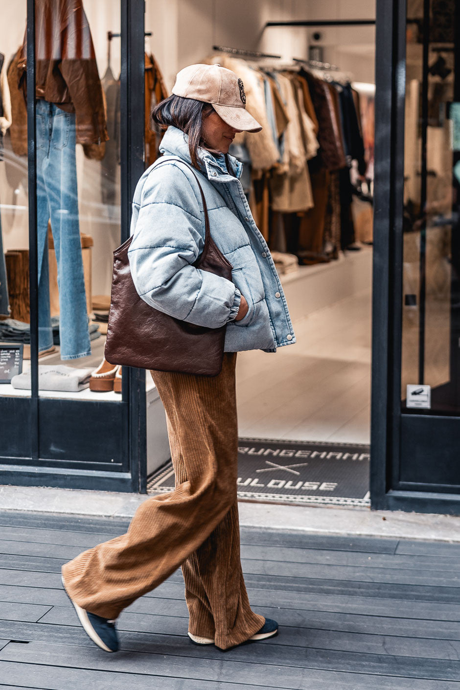 Doudoune Grungemama Isis bleu