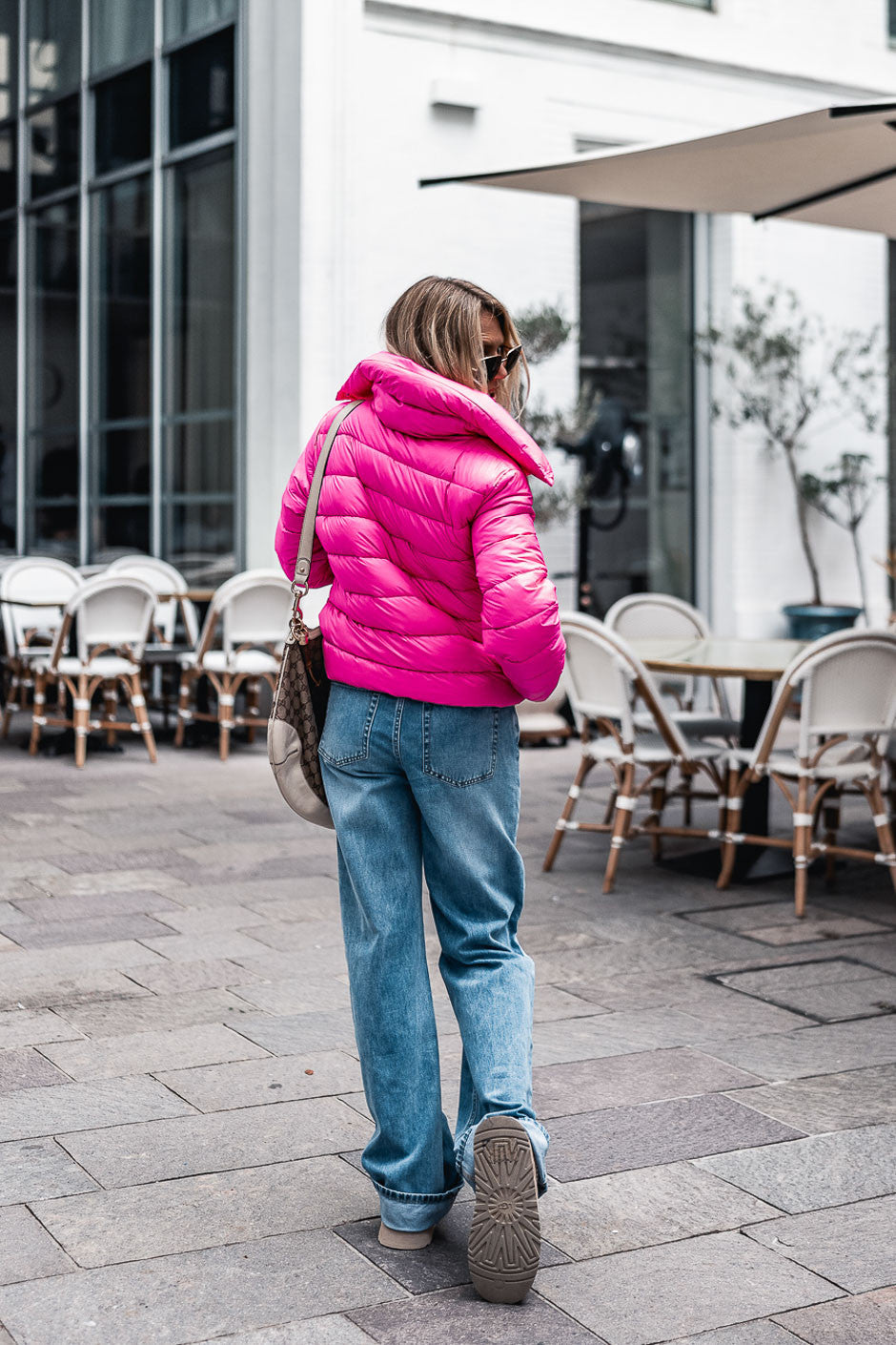 Doudoune Grungemama Luna rose