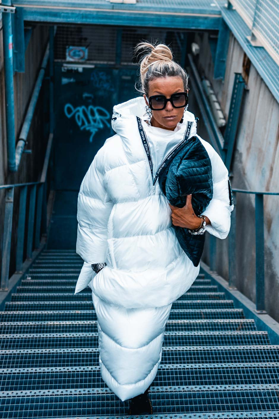 Doudoune Grungemama Puffy blanc