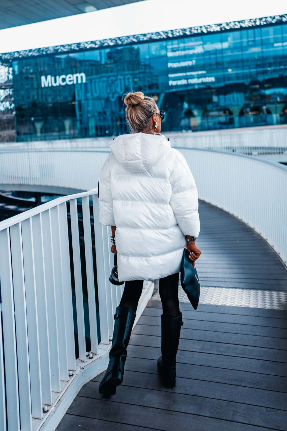 Doudoune Grungemama Puffy blanc