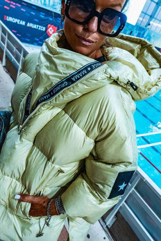 Doudoune Grungemama Puffy kaki clair