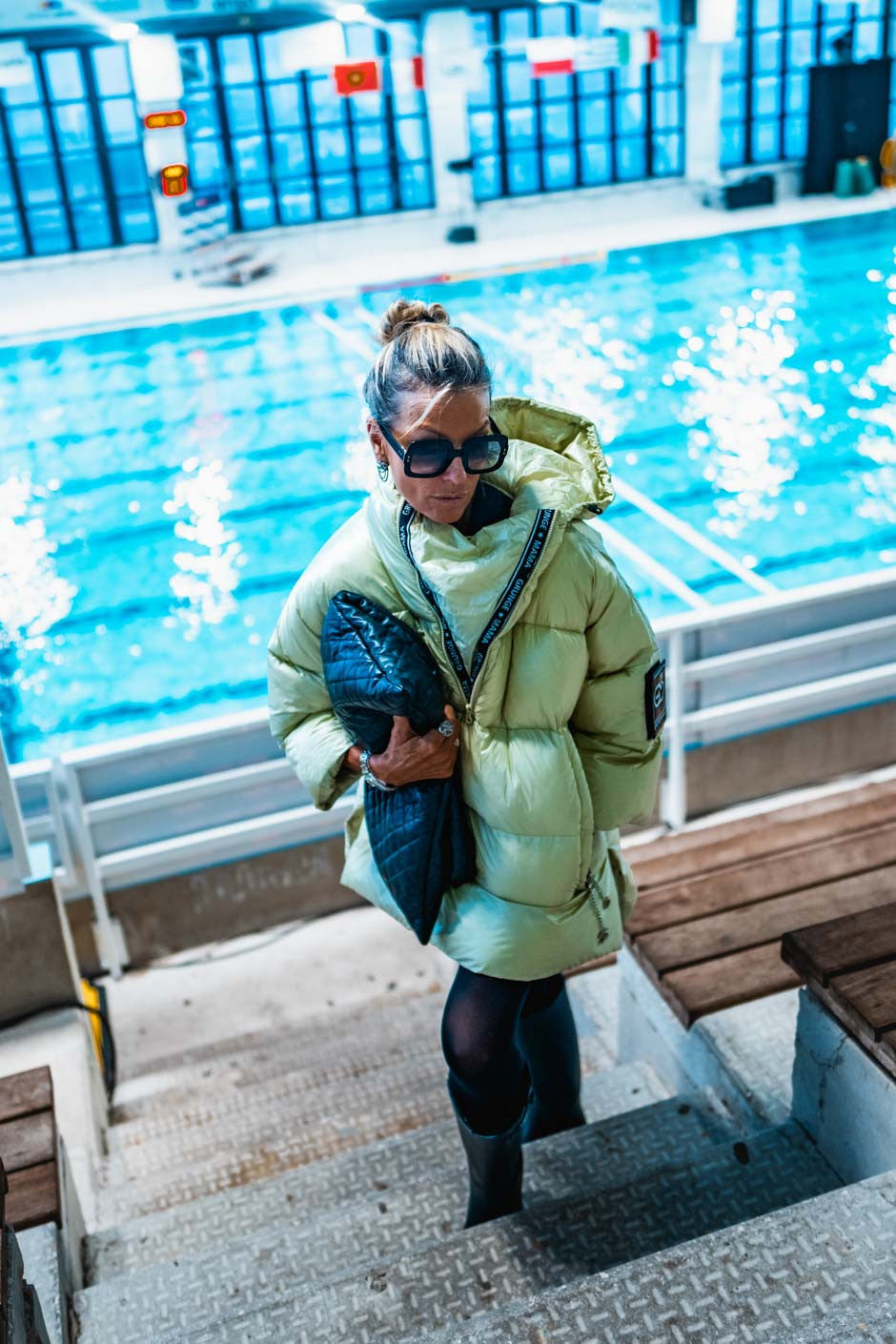 Doudoune Grungemama Puffy kaki clair